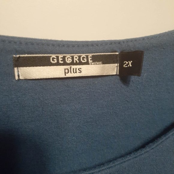 George Plus Blue Top - Picture 3 of 5